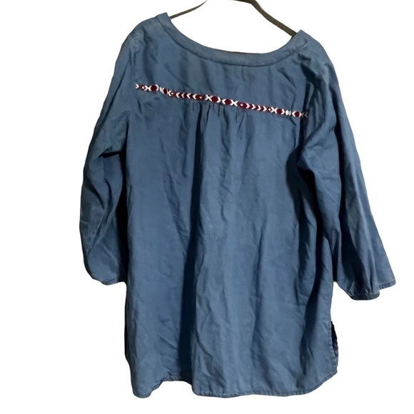 Avenue blouse boho embroidered 14/16 - Picture 6 of 7